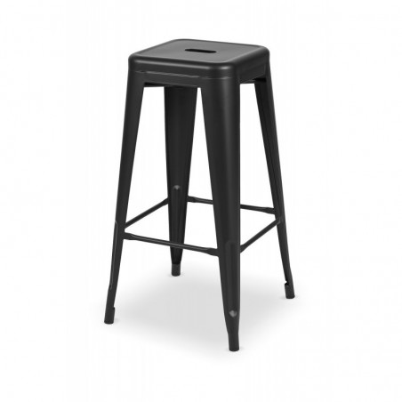 Hocker PARIS inspiriert von TOLIX schwarz