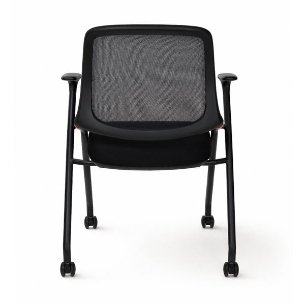Ergon-Stuhl, schwarz Ansicht von hinten