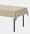 Beige Tischdecken